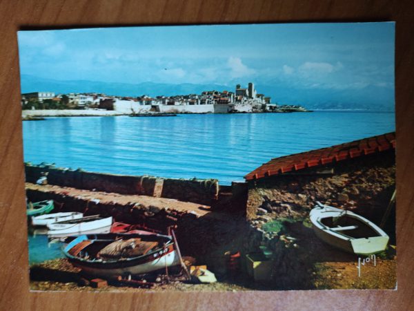 Postcard Antibes Cote de Azur