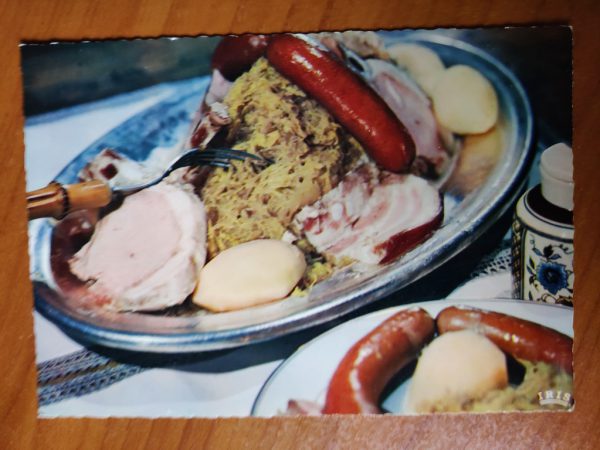 Postcard Gastronomique France
