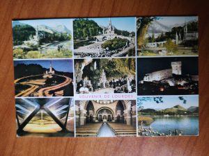 Postcard Lourdes 9 pictures