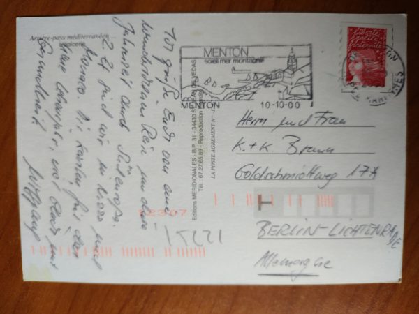 Postcard Arriere Pays - Image 2