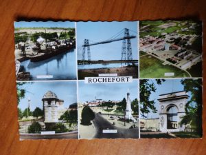 Postcard Rochefort 6 pictures