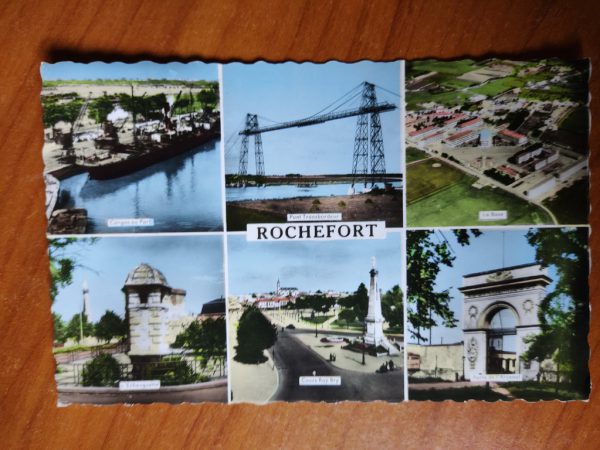 Postcard Rochefort 6 pictures