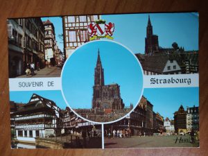Postcard Strasbourg 4 Pictures