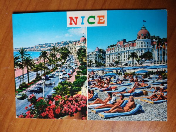 Postcard Nice 2 pictures