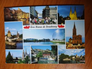 Postcard Strasbourg 9 pictures