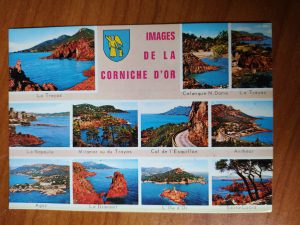 Postcard Corniche de Or