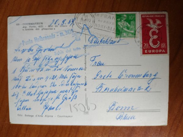 Postcard Courmayeur - Image 2