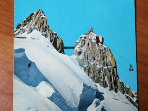 Postcard Chamonix Mont Blanc