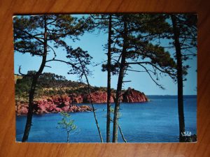 Postcard Corniche de Or