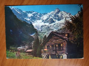 Postcard Mont Blanc