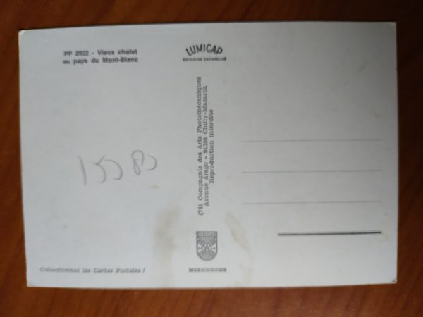 Postcard Mont Blanc - Image 2