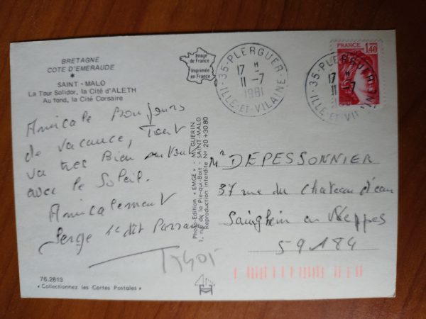 Postcard Saint Malo - Image 2