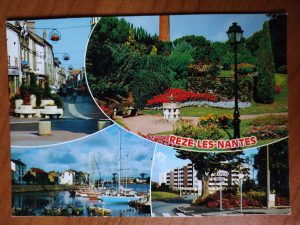 Postcard Reze Les Nantes