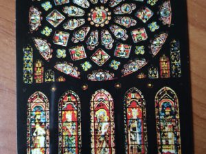 Postcard Chartres cathedrale