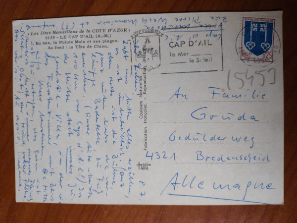 Postcard Cote de Azur - Image 2