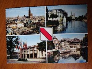 Postcard Strasbourg 4 Pictures