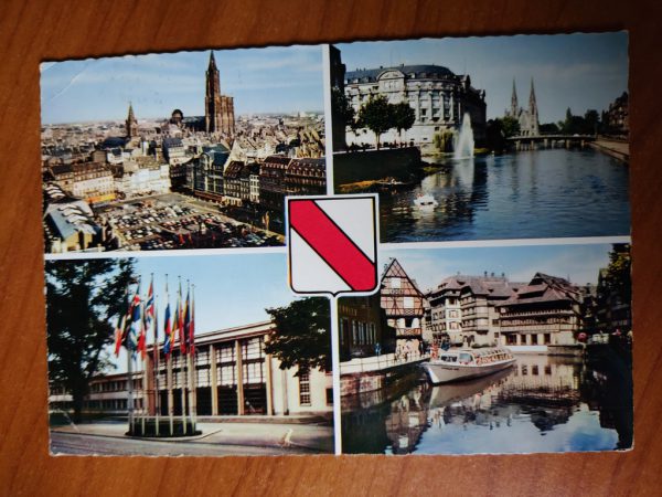 Postcard Strasbourg 4 Pictures