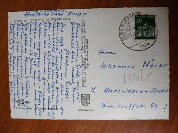 Postcard Strasbourg 4 Pictures - Image 2