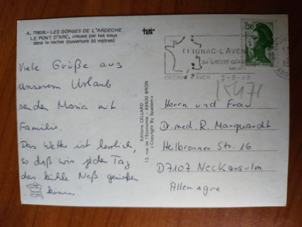 Postcard Ardeche - Image 2