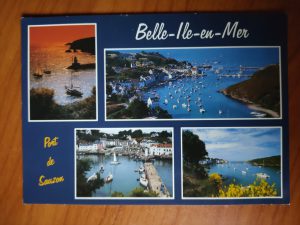 Postcard Port de Sauzon