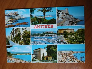 Postcard Antibes