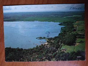 Postcard Azur Landes
