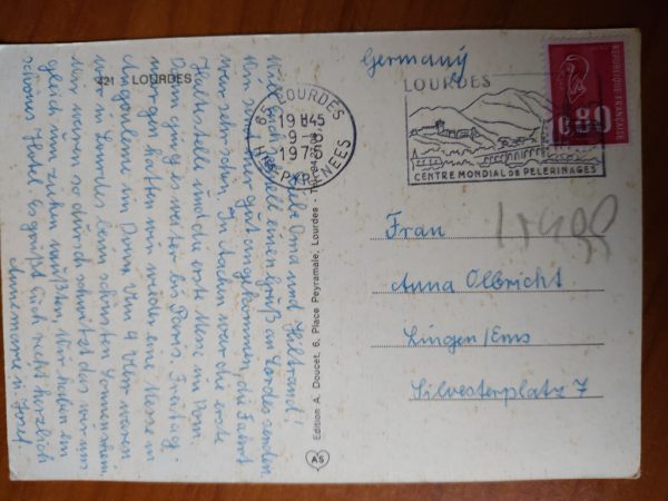 Postcard Lourdes 8 pictures - Image 2
