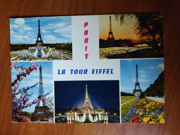 Postcard Paris Eiffeltower