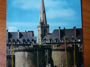Postcard Carcassonne St Malo