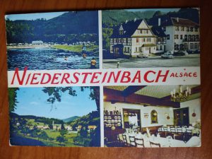 Postcard Niedersteinbach