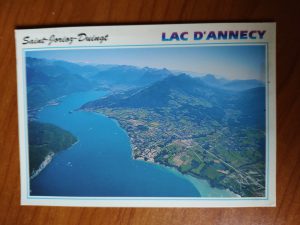 Postcard Lac Annecy