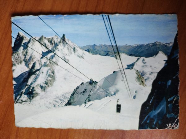 Postcard Chamonix Mont Blanc