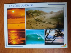 Postcard La Cote Landaise
