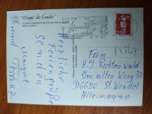 Postcard Foret Landaise - Image 2
