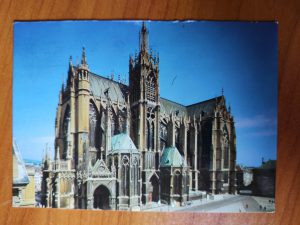 Postcard Metz Cathedrale