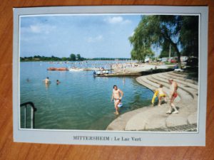 Postcard Mittersheim Le Lac Vert