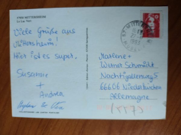 Postcard Mittersheim Le Lac Vert - Image 2