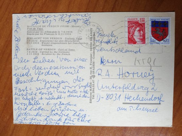 Postcard La Bataille de Verdun - Image 2