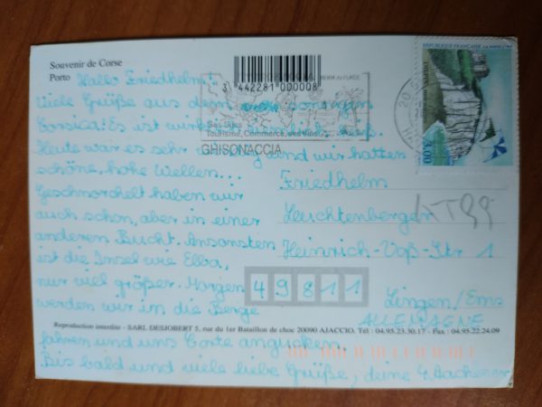 Postcard Corse Porto - Image 2