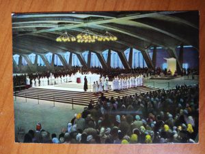 Postcard Lourdes Basilique