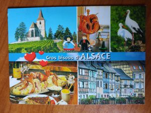 Postcard Alsace