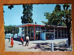 Postcard Evian Les Sains