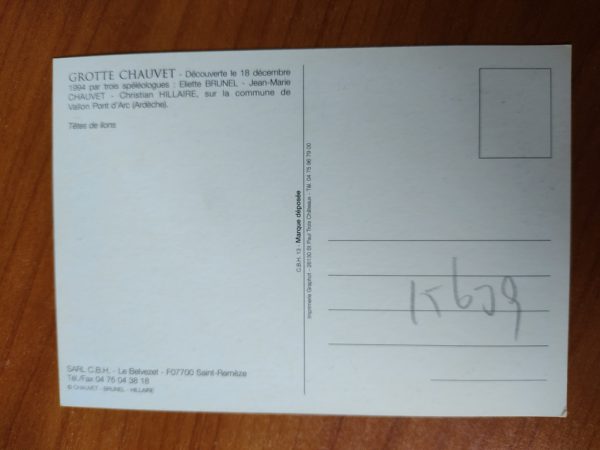 Postcard Grotte Chauvet - Image 2
