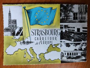 Postcard Strasbourg 4 Pictures