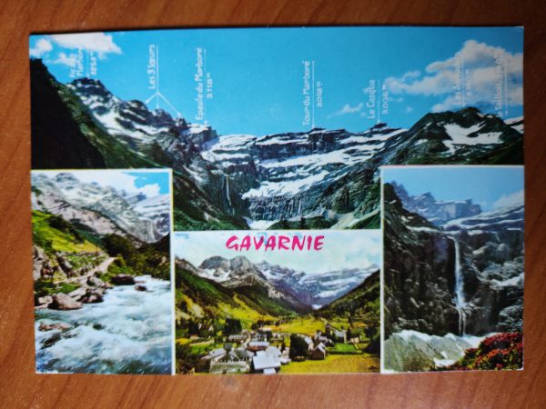 Postcard Gavarnie 4 pictures