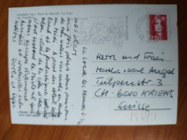 Postcard Hyeres - Image 2