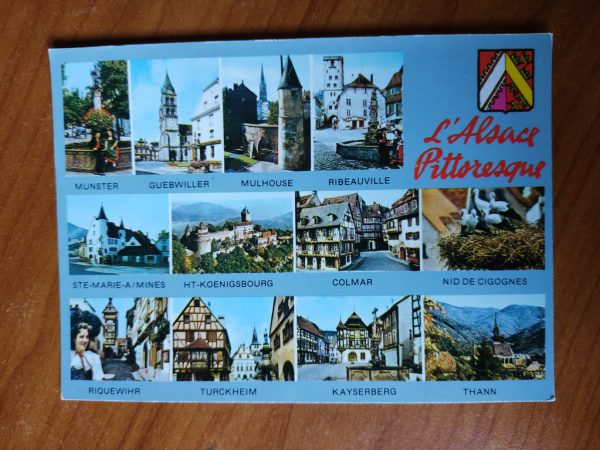 Postcard Alsace