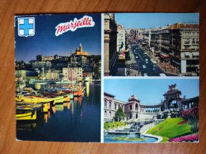 Postcard Marseille 3 pictures