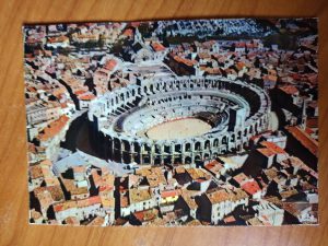 Postcard Arles Arena