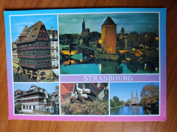Postcard Strasbourg 5 Pictures